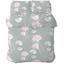Комплект постельного белья Home Line Гинко Билоба 215х143 см серо-розовый (173538) - миниатюра 1