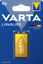 Батарейка Varta Longlife 6LR61 Bli 1 Alkaline, 1 шт. (4122101411) - мініатюра 1