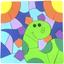 Дитяча мозаїка Аплі Краплі Динозаврик (МД-04) - мініатюра 1