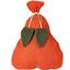 Декоративное текстильное изделие Прованс Подушка-груша, оранжевая, 40 см (30785) - миниатюра 1