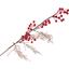 Декоративная веточка Lefard Ягоды красные 70 см (801-515) - миниатюра 1
