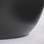 Кашпо Edelman Tusca pot round, 22,5 см, чорне, матове (144278) - мініатюра 3