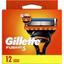 Змінні картриджі для гоління чоловічі Gillette Fusion5 12 шт. - мініатюра 1
