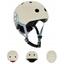 Шлем защитный детский Scoot and Ride с фонариком 45-51 см светло-серый (SR-181206-ASH) - миниатюра 5
