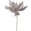 Цветок декоративный Novogod'ko Пуансетия 40 см серебро (973965) - миниатюра 1