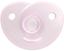 Пустышка силиконовая Philips Avent Soothie для новорожденных, 0-6 месяцев, розовый, 2 шт. (SCF099/22) - миниатюра 2