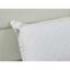 Подушка Руно Spanish style силіконова в комплекті з сатиновою наволочкою 40х80 см біла/сіра (307Spanishstyle_grey) - мініатюра 2
