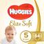 Подгузники Huggies Elite Soft 5 (15-22 кг), 84 шт. - миниатюра 1