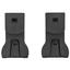 Адаптери для автокрісла на візок Chicco Fast-In Mysa, чорні, 2 шт. (87064.95) - мініатюра 1