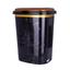 Кошик для білизни Violet House Decor Marble Black, 55 л, чорний (0190 DECOR Marble BLACK 55 л) - мініатюра 1