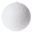 Різдвяна куля з глітером Lefard, білий, 20 см (681-008) - мініатюра 1