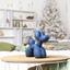 Статуетка декоративна МВМ My Home Пес з кульки, синя (DH-ST-06 DARK BLUE) - мініатюра 6