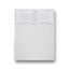 Простыня на резинке с наволочкой Penelope Laura white, 200х120+70х50 см, хлопок, белый (svt-2000022277884) - миниатюра 1