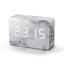 Смарт-будильник с термометром Gingko Brick, белый мрамор , 2000 мАч (GK15W5) - миниатюра 1
