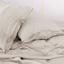 Комплект постельного белья MirSon Natural Linen Jasmine лен King Size бежево-серый (2200008269050) - миниатюра 7