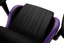 Геймерское кресло GT Racer черное с фиолетовым (X-2534-F Black/Violet) - миниатюра 9