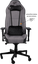 Геймерське крісло GT Racer чорне зі світло-сірим (X-8009 Fabric Light Gray/Black) - мініатюра 6