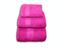 Рушник махровий Ecotton, 70х40 см, 1 шт., рожевий (04819) - мініатюра 1
