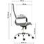 Офисное кресло GT Racer X-2816B Mesh, серое (X-2816B Mesh Gray) - миниатюра 8