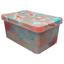 Коробка Qutu Style Box Coral, 10 л, 34,5х23х16 см, коралловый (STYLE BOX с/к CORAL 10л.) - миниатюра 1