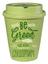 Еко чашка Be Happy BeGreen Be Green, 350 мл, зелений (К_БГР011) - мініатюра 1