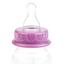 Пляшечка Baby-Nova Декор, 240 мл, рожевий (3960066) - мініатюра 2