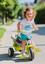 Триколісний велосипед Smoby Toys з козирком, багажником і сумкою, зелений (741100) - мініатюра 8