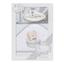 Рушник з капюшоном і термометром Interbaby Bath, 100х100 см, сірий (8100254) - мініатюра 1