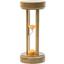 Песочные часы настольные Стеклоприбор 4-21, 5 минут, бежевые (300578) - миниатюра 1