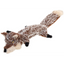 Іграшка для собак GiGwi Plush Вовк, із пищалками, 37 см (75325) - мініатюра 1