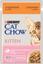 Влажный корм для котят Cat Chow Kitten, нежные кусочки в желе, с индейкой и цуккини, 85 г - миниатюра 1