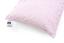Подушка пуховая MirSon Karmen №1817 Bio-Pink упругая, пух 70%, 60х60 см, бело-розовая (2200003012361) - миниатюра 4