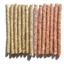 Лакомство для собак Lucky star Разноцветные жевательные палочки манчи, 13 см, 200 г (R007S) - миниатюра 1