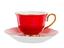 Кофейный набор Lefard, 50 мл, красный с белым (922-024) - миниатюра 2
