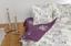 Комплект постельного белья ТЕП Soft dreams Josephina евро фиолетовый с белым (2-03859_25507) - миниатюра 3