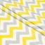 Комплект постільної білизни Home Line Зіг Заг 215х143 см сіро-жовтий (173838) - мініатюра 2