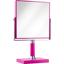 Дзеркало на підставці Beter Viva Make Up Macro Mirror двостороннє 14.5 см рожеве - мініатюра 2