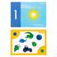 Набір Kite Ліпи і розвивайся 3 кольори 10 карток та інструменти (K21-327-02) - мініатюра 6