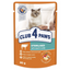 Вологий корм для стерилізованих котів Club 4 Paws Premium, яловичина в желе, 80 г (B5612311) - мініатюра 1