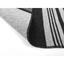 Ковер универсальный Izzihome Lara LR02 Siyah Beyaz 80х125 см серый (201YYSB022009) - миниатюра 3