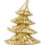 Свеча новогодняя парафиновая Novogod'ko Золотая елочка 12х10 см (974655) - миниатюра 1