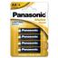 Лужні батарейки пальчикові Panasonic Alkaline Power AA Bli, 1,5 V, 4 шт. (LR6REB/4BPR) - мініатюра 1