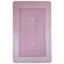 Коврик суперпоглащающий в ванную Stenson 80x50 см прямоугольный розовый (26274) - миниатюра 2