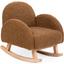 Кресло-качалка Childhome Teddy brown, коричневое (RCKTOB) - миниатюра 2