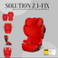 Автокресло Cybex Solution Z i-Fix Autumn Gold burnt red (520003237) - миниатюра 2