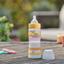 Пляшечка для годування Chicco Well-Being Colors, з силіконовою соскою 4м+, 330 мл, жовта (28637.11) - мініатюра 2