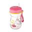 Кружка с силиконовой трубочкой и утяжелителем Canpol babies Котик, 350 мл, розовый (56/521) - миниатюра 2
