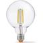 Світлодіодна лампа LED Videx Filament G95FD 7W E27 4100K дімерна (VL-G95FD-07274) - мініатюра 2