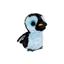 М'яка іграшка Lumo Stars Пінгвіненя Ping, 15 см, чорний з блакитним (55346) - мініатюра 2