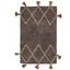 Набір килимків Irya Agnes gri, коричневий (svt-2000022299572) - мініатюра 2